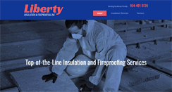 Desktop Screenshot of libertyinsulationfl.net