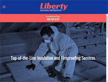 Tablet Screenshot of libertyinsulationfl.net